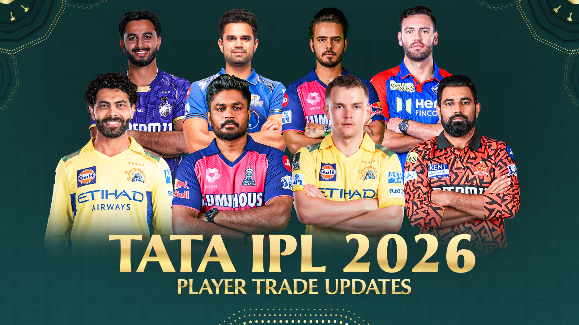 IPL 2026 all teams and captains - PowerExch9